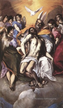  77 Art - La Sainte Trinité 1577 Renaissance El Greco